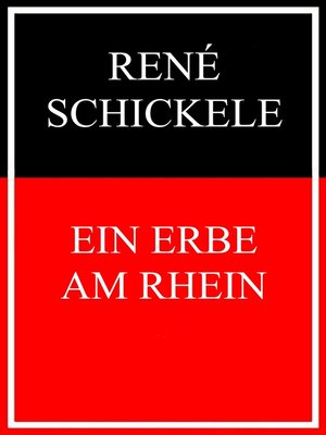 cover image of Ein Erbe am Rhein